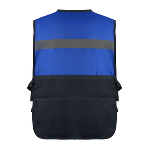 Professional Workwear Safety <b>Vest</b> Reflective <b>Utility</b> Security Industrial Apparel Multi Pocket Breathable Uniform Clothing - Product Image 6
