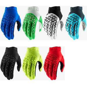 Full Finger Racing <b>Gloves</b> <b>Touchscreen</b> Compatible Hook Loop Closure Diamonds Pattern PU Polyurethane Coated Non-Slip Outdoor - Product Image 1