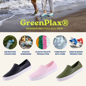 Logotipo personalizado ecológico vegano impermeable peso ligero transpirable zuecos GreenPlax Cabrillo - Product Image 4