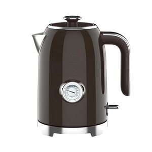 Conception unique 1,7 L Bouilloire électrique sans fil en acier inoxydable Hôtel Appareils de cuisine à domicile pour café eau thé - Product Image 3