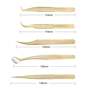 Pinzas para Extensión de Pestañas de Nueva Llegada, Diseño de Corte Láser, Patrón Personalizado, Pinzas Hechas en Fábrica Sostenible - Product Image 4