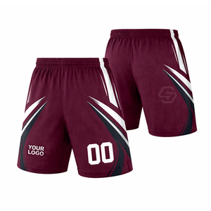 Pantalones Cortos de Fútbol Estampados de Alta Calidad, Proveedor ODM, Pantalones Cortos de Entrenamiento Personalizados, Transpirables, de Secado Rápido, Antibacterianos, con Impresión por Sublimación - Product Image 2