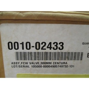 AMAT 0010-02433 Assy, วาล์ว FCW, 300 มม. Centura - อุปกรณ์และอะไหล่เซมิคอนดักเตอร์ระดับโลกที่เชื่อถือได้ - Product Image 1