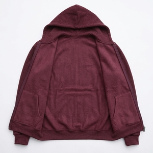 Sweat-shirt à capuche personnalisé avec fermeture éclair, fabricant de vêtements OEM ODM - Product Image 4