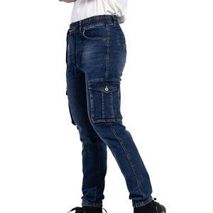 GENERSA SPORTS Jeans Rectos Ligeros de Alta Calidad para Hombre, Estilo Hip Hop Urbano, Lavado Enzimático, Pana 100% de Alta Calidad - Product Image 2