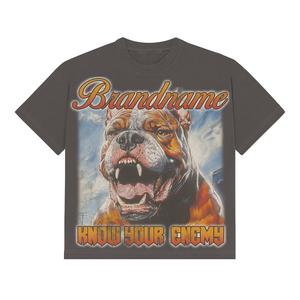 Camisetas Deportivas de Moda con Diseño Personalizado de la Mejor Calidad, 100% Algodón, Cuello Redondo, Corte Holgado para Hombre, Precio al por Mayor - Product Image 2