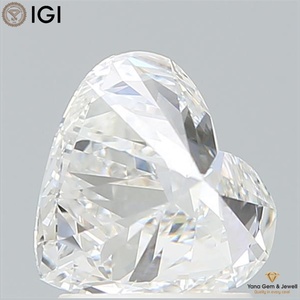 เพชรรูปหัวใจ 1.50 กะรัต สี E ความสะอาด VVS1 พร้อมใบรับรอง IGI เพชร CVD ที่เพาะเลี้ยงในห้องปฏิบัติการ สำหรับแหวนรักในวันครบรอบ - Product Image 4