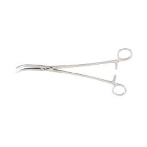 Pinzas peritoneales MICULICZ con certificación CE, MOQ bajo, 1 x 2 dientes, 8 pulgadas (20,3 cm), ligeramente curvadas, instrumentos quirúrgicos de ginecología - Product Image 2