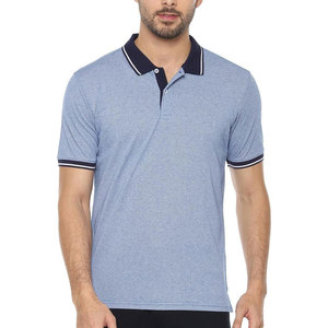 <b>Men's</b> Color Blocked Gradient Color for <b>Shirt</b> Short Sleeve Knitted Casual 100% Cotton Breathable Quick Dry Black Gray White - Product Image 2