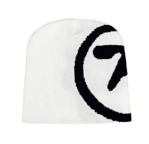 Gorro Unisex de Acrílico con Patrón Geométrico de Flechas, Tejido Jacquard, Gorro de Invierno para Adultos, Estilo Casual, 56-58CM - Product Image 2