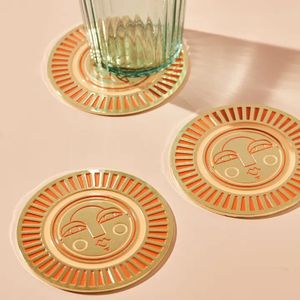 Sustainable Reusable Metal Coaster Set Designed For Eco Friendly Living With Durable Construction Stylish Finish And - Product Image 2