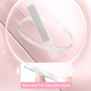 Eco Friendly Manicure Set <b>Nail</b> Clippers Set <b>Kit</b> 9 Pieces Stainless Steel <b>Nail</b> <b>Kits</b> <b>Nail</b> Care Tools Portable Leather Case - Product Image 6