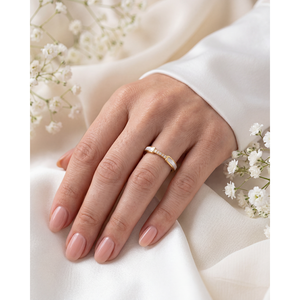 Indian Ethnic Alice Anti-Tarnish Stainless Steel Casual Ring - Product Image 1