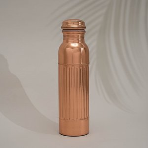 BPA Free 750ml Copper BPA-Free Water <b>Bottle</b> Handle Design Direct <b>Drinking</b> <b>Straw</b> Boiling Business Gifts for home & office use - Product Image 4