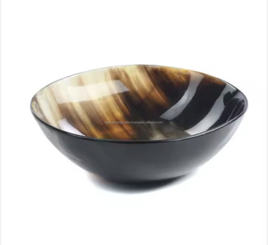 Cuenco de cuerno natural de diseño estándar para utensilios de cocina Cuenco de cuerno con cuenco de cuerno natural para cocina Tamaño personalizado - Product Image 3