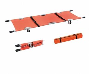 ÚLTIMO DISEÑO de Equipos Médicos Metálicos de Alta Tecnología, Camilla Plegable de Dos Secciones para Hospital, Instrumento Clase I, Fabricado en India, Modelo NA - Product Image 2
