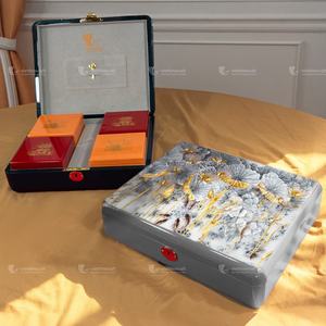Caja de regalo de laca de lujo personalizada caliente multifunción nueva colección diseño rectangular para vajilla hecha a mano en Vietnam al por mayor - Product Image 2