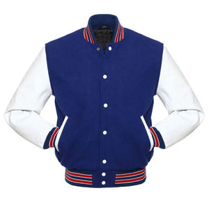 Chaquetas Varsity de Béisbol para Mujer, Ligeras, Transpirables, de Manga Larga, con Bordado y Parches de Lona, Estilo Urbano, Más Vendidas - Product Image 2