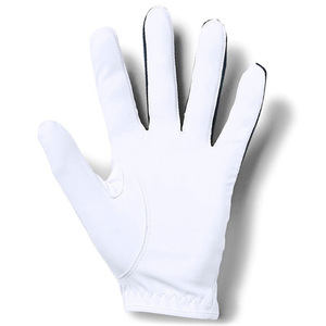 Gant de golf DARIB IMPEX en cuir véritable, main droite, antidérapant, respirant, gaufré, unisexe, à enfiler, blanc - Product Image 3