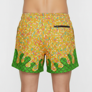 Pantalones Cortos Deportivos para Hombre de Tela Oxford de Poliéster Relajada, Secado Rápido, Transpirables, Impermeables, para Verano, Movimiento sin Esfuerzo - Product Image 4