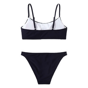 Solid Trader Pure Cotton Blend Soft Breathable Fabric Skin Friendly Material Classic Design Elegant Summer Outfit Women <b>Bikini</b> - Product Image 5