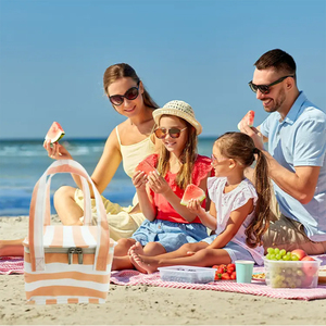 Sac isotherme souple et portable personnalisé, petit sac de voyage, de bureau, de pique-nique, pour la plage, avec bandoulière - Product Image 5