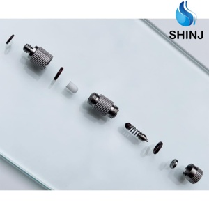 Buse de jet de brouillard de refroidissement de ferme de volaille sans goutte en métal de Taiwan Shinj - Product Image 3