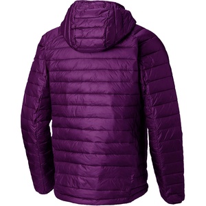 Men's Custom Plus Size Oversized Lightweight Canvas Puffer <b>Jacket</b> Water Resistant <b>Packable</b> Quilted Coat Winter Black OEM - Product Image 2