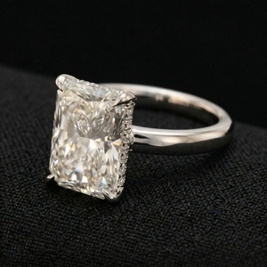 Elegante Anillo de Diamantes de Platino, Joyería Premium para Bodas, Fiestas, Compromisos y Regalos - Product Image 3