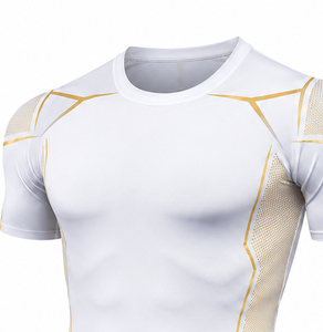 Ensemble de t-shirt de sport et short de course pour homme, vêtements de sport pour la salle de sport, entraînement, fitness, léger, respirant, séchage rapide - Product Image 3