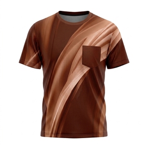 Camisetas Formales Extra Grandes para Hombre, Transpirables, Cuello Redondo, Manga Corta, Secado Rápido, Tejido de Punto, Precio al por Mayor - Product Image 4
