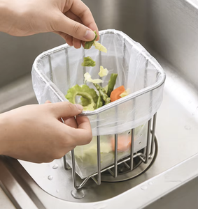 Support de rangement pour sacs poubelles en acier inoxydable 304 pour table de cuisine, OEM/ODM - Product Image 2