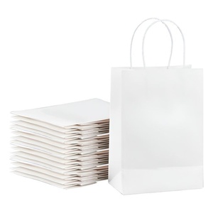 Sac en papier artisanal minimaliste pour produits haut de gamme, inspiré de la nature, sac cadeau en papier pour boutiques et entreprises - Product Image 1