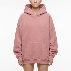 Sweat à capuche en molleton 300 GSM coupe oversize pour femme, idéal pour les marques de vêtements décontractés et les détaillants de boutiques – Vente en gros - Product Image 5