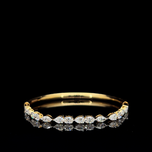 Fancy Shape Lab Created Diamond <b>Cuff</b> Bangle Solid Gold Fine Jewelry 925 Sterling <b>Silver</b> Women Open Wristband Wholesale Factory - Product Image 1