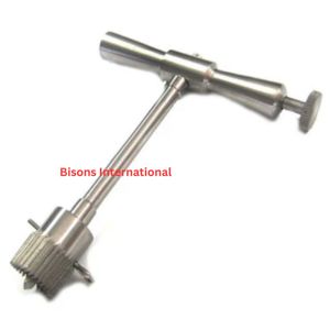 เครื่องมือเจาะกระดูกแบบแมนนวลสำหรับสัตว์และโรงพยาบาลสำหรับการผ่าตัดกระดูก ยี่ห้อ BISONS Wholesale รุ่น Horsleys Trephine - Product Image 1