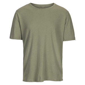 เสื้อยืดสีพื้นสีแดงสำหรับผู้ชาย แบรนด์ส่วนตัว คุณภาพสูง ทรงวินเทจ สีครีมขาวนวล เสื้อยืดเปล่า 100% ผ้าฝ้ายหวีอย่างดี รับผลิตแบรนด์ตามสั่ง - Product Image 4