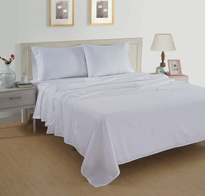 2026 Trendy Design 4 Piece Hotel Luxury Super Soft Flat Fitted Sheet <b>Sets</b> - Product Image 1