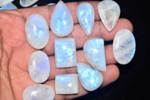 มูนสโตนทรงคาโบชองสำหรับทำเครื่องประดับ - Product Image 6