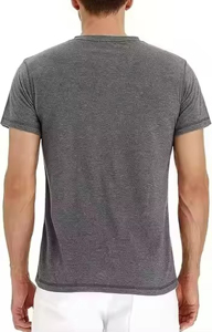 Camiseta de algodón extragrande, suave, transpirable, informal, estilo urbano, holgada, moderna, unisex, cómoda para uso diario. - Product Image 2