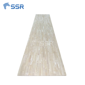แผ่นไม้ยางพาราประกบแบบนิ้วมือ ขนาดยาว SSR สำหรับบันได 4500 - 5900 มม. หรือสั่งทำตามแบบ OEM ODM จากโรงงานไม้ SSR โดยตรง - Product Image 2