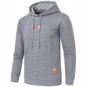 Sudadera con Capucha para Hombre, Diseño Sólido con Logotipo Frontal, Secado Rápido, Transpirable, Ecológica, Informal, 100% Algodón, Alta Calidad, con Bolsillos - Product Image 2