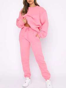 Stylish High-Grade Fleece Women's Tracksuits Customized Design Printing with Logo New Fashionable Women's Tracksuits - Product Image 6