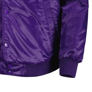 Veste de baseball en satin pour homme de haute qualité, veste en satin élégante pour homme, veste en satin tendance pour homme - Product Image 4