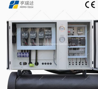 Nouvelle unité de réfrigération HTI-120W de 120 CV refroidie par eau pour compresseur à vis, chambre froide pour les industries et l'agriculture