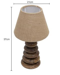 Lámpara de Mesa Nórdica de Madera con Pantalla de Tela, Luz de Escritorio para Dormitorio, Decoración Interior para Sala de Estar y Recámara - Product Image 2