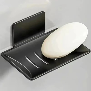 Soap Cage Carbon Steel Professional Quality Bathroom <b>Shower</b> Soap Tray Wall Mounted Drainage Soap Dish Box Holder <b>Storage</b> Rack - Product Image 1