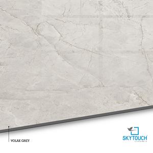 Grey Marble Look Granite Texture Glossy Anti-Slip 600x600 Porcelain Floor Tile for Bathroom Interior - Product Image 2