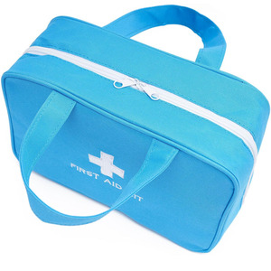 Botiquín de primeros auxilios de cuero, bolsa médica para almacenamiento de medicamentos de emergencia y organizador compacto de primeros auxilios a bajo precio en venta. - Product Image 5