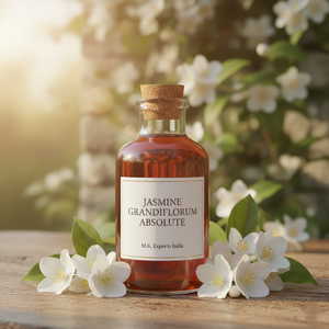 Aceite Esencial Absoluto de Jazmín Grandi para la Elaboración de Perfumes de Lujo, Materia Prima Aromática Floral Natural, OEM Disponible - Product Image 5